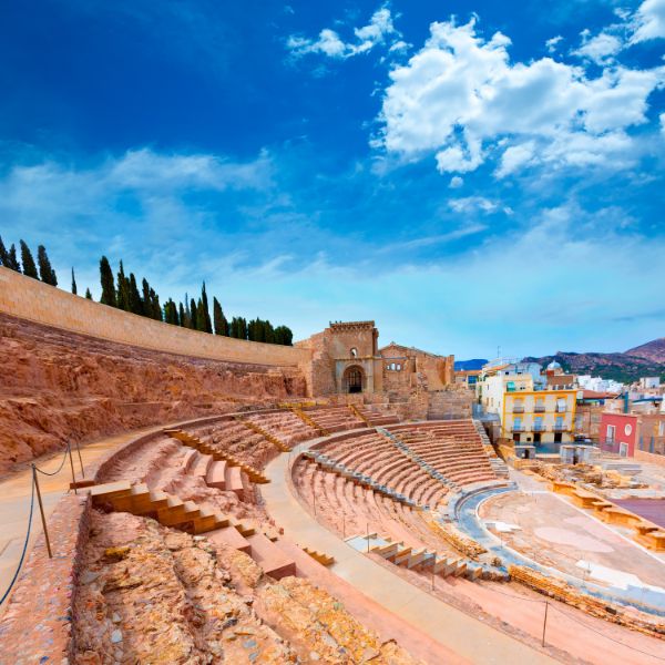 Teatro Romano de Cartagena, Murcia.