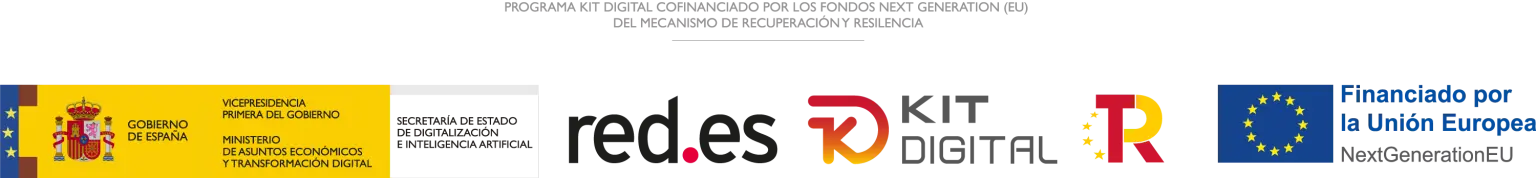 Programa Kit Digital cofinanciado por los fondos Next Generation (EU) del mecanismo de recuperación y resilencia